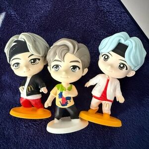 BTS K-Pop Star Band Collection Figures 3Pcs